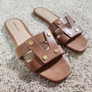 NWD $325 Veronica Beard Via Slide Sandal sFlat Size 9.5 - C8